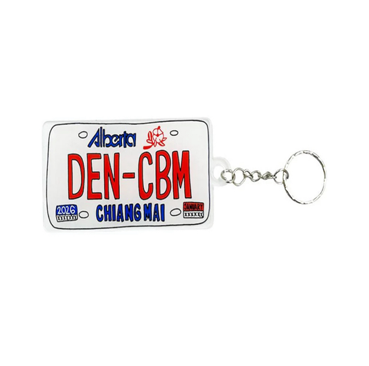 DEN SOUVENIR X CRAZY B KEYCHAIN